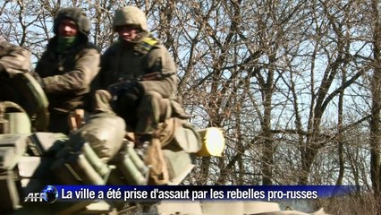 Les troupes ukrainiennes se sont retirées de Debaltseve