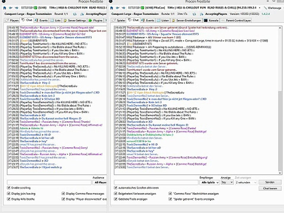 BF4 RCON JOTTA DER LAGGENDE HACKENDE