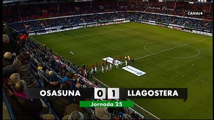 j.25 liga adelante 14/15 osasuna 0-llagostera 1