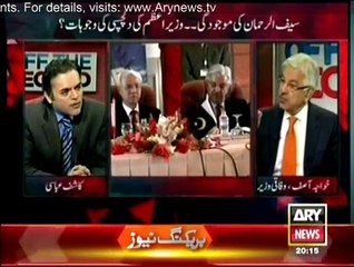 Khawaja Asif in Off The Record - 18th February 2015
