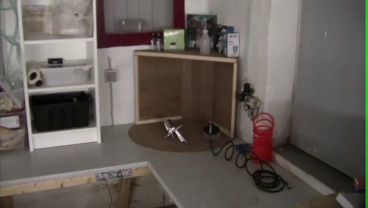How to build a spray booth for airbrushing - Part 1