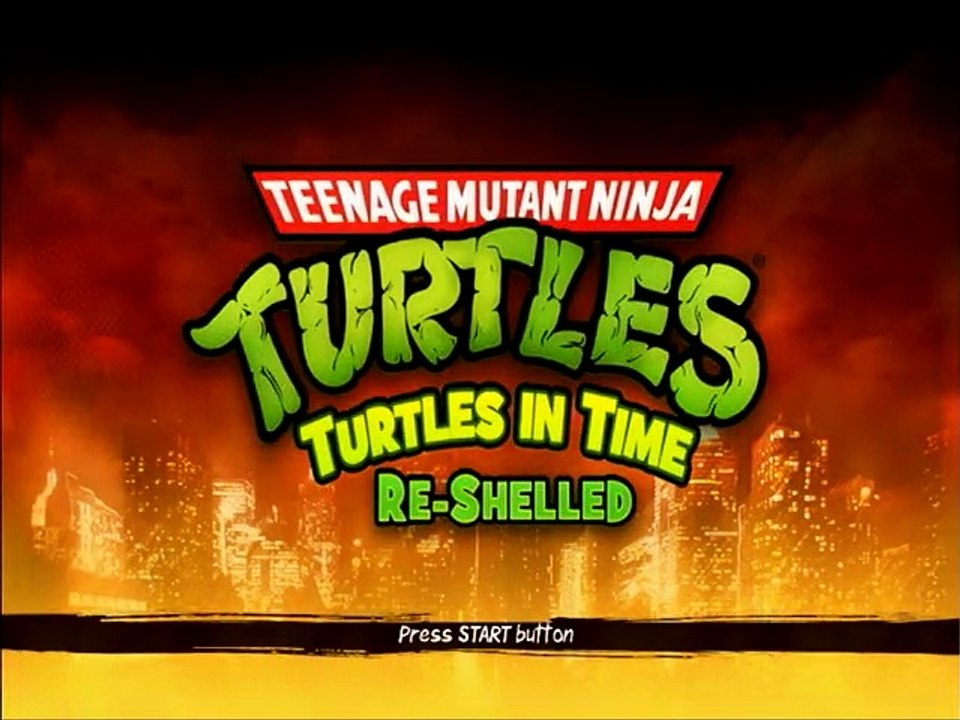 TEENAGE MUTANT NINJA TURTLES: TURTLES IN TIME RE-SHELLED FOR PSN