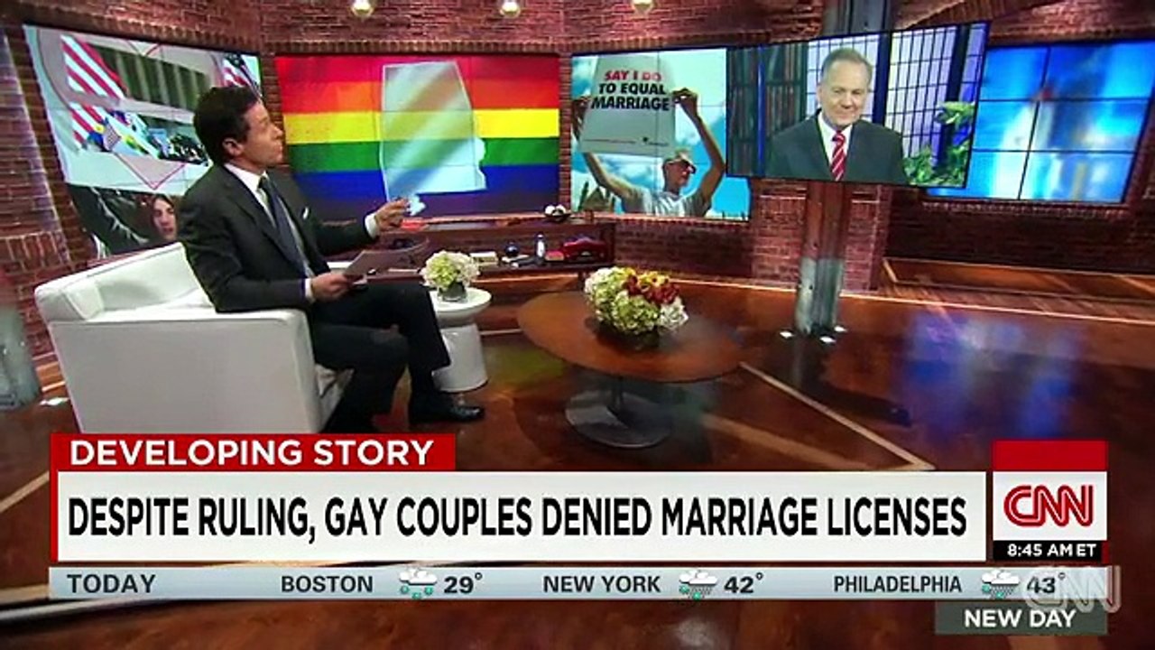 Chief Alabama Judge Would Defy Supreme Court in 'gay marriage' Ruling