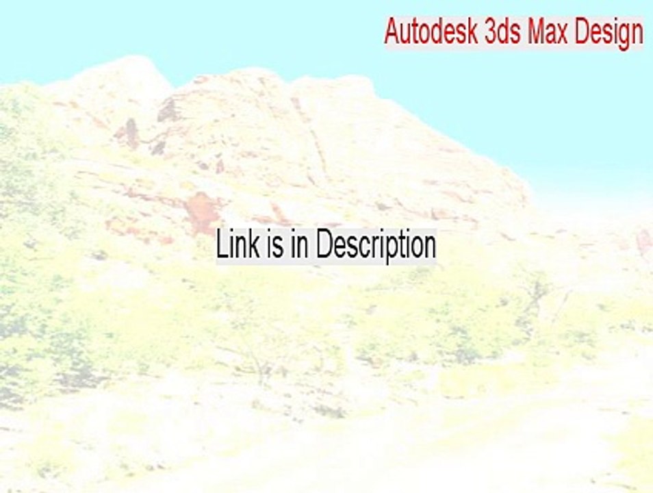 Autodesk 3ds Max Design Serial (autodesk 3ds max design 2015 fundamentals 2015)