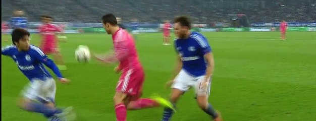 Goal Marcelo - Schalke 0 - 2 Real Madrid - Champions League - Play Offs - 17/02/2015