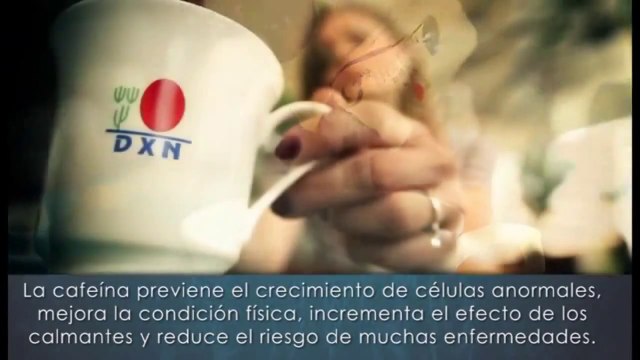 Baje de Peso Tomando Café con Ganoderma Lucidum de DXN