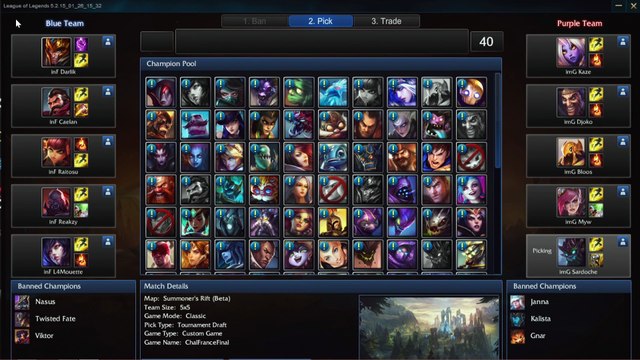 Lyon e-Sport #8 - Finale Challenge France IMG vs Infamous - GAME 1