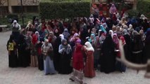 Kahire Üniversitesi'nde Öğrenci Gösterisi