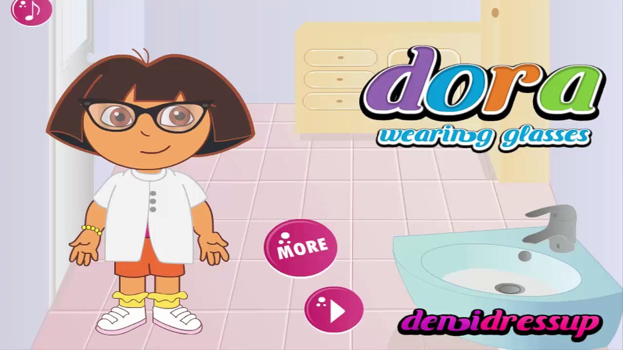 Dora the explorer Game - Dora the explorer eye caring doctor game - Free  games online (1)