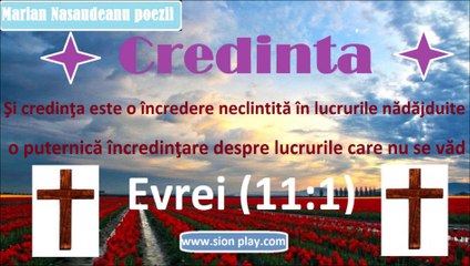 Credinta - Marian Nasaudeanu (Poezii)