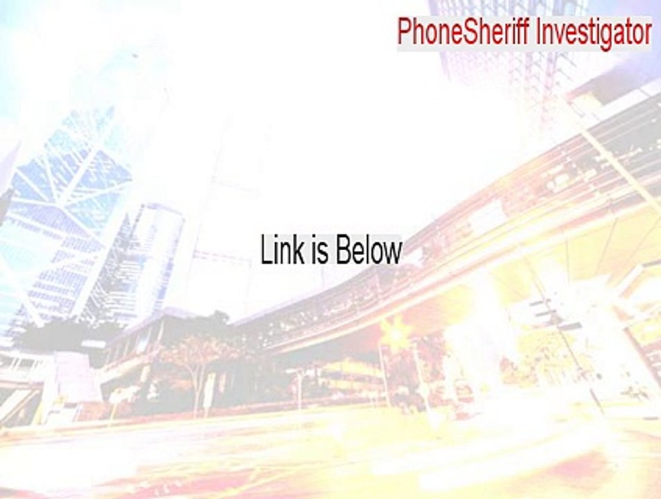 PhoneSheriff Investigator Full (phonesheriff investigator coupon)