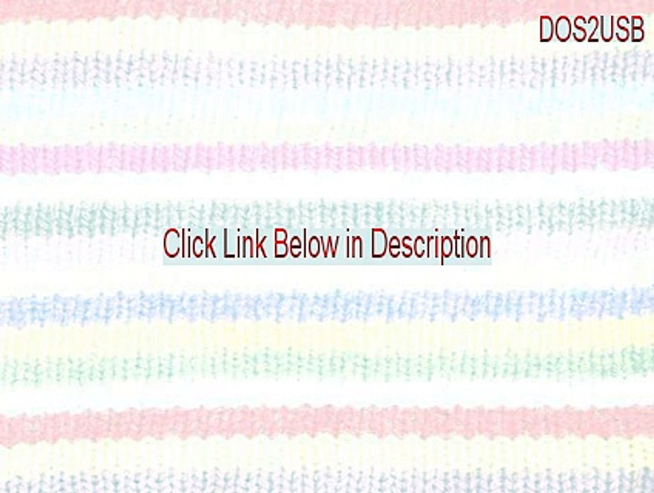 DOS2USB Crack - Download Now [2015]