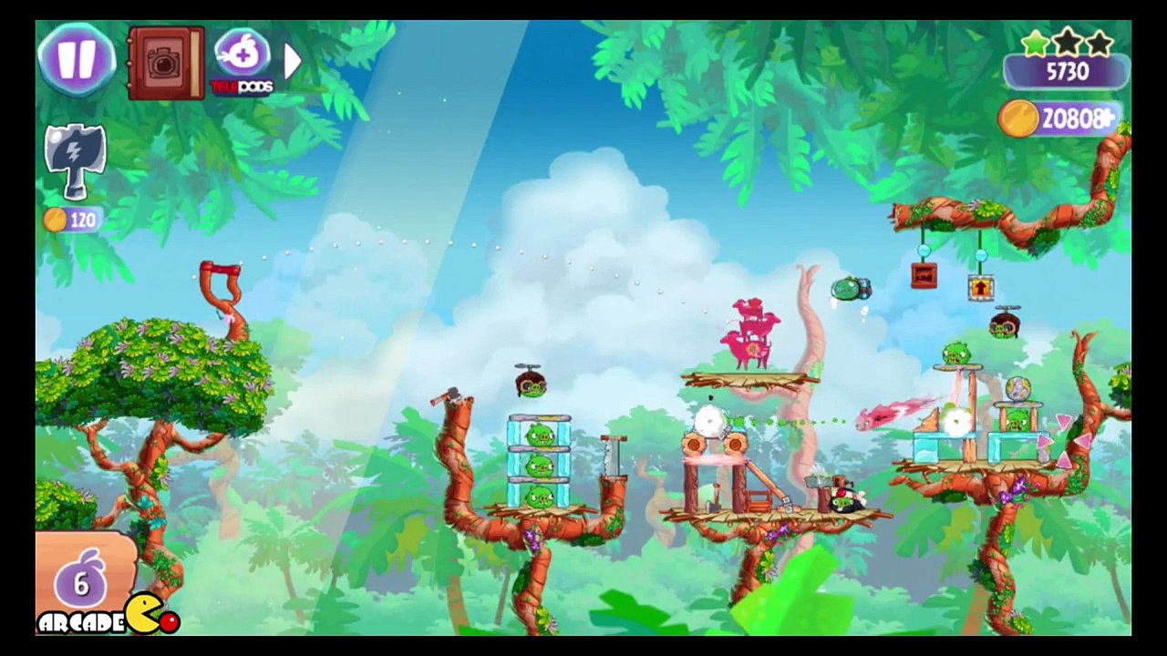 Angry Birds Stella - Happy Chinese New Year Of The Goat Special Themed Level Walkthrough Part 50