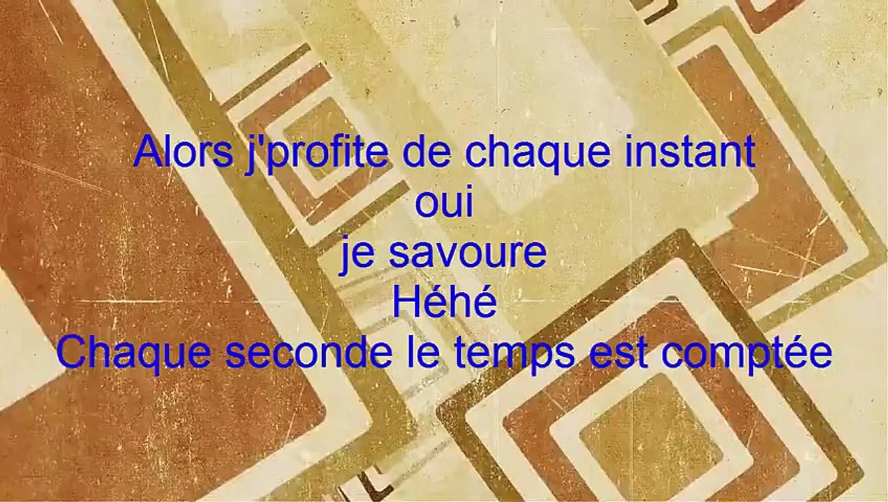 Blacko - Le temps est compté - Paroles - Lyrics