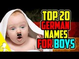 Top 20 Most Popular German Names For Boys | Get Germanized