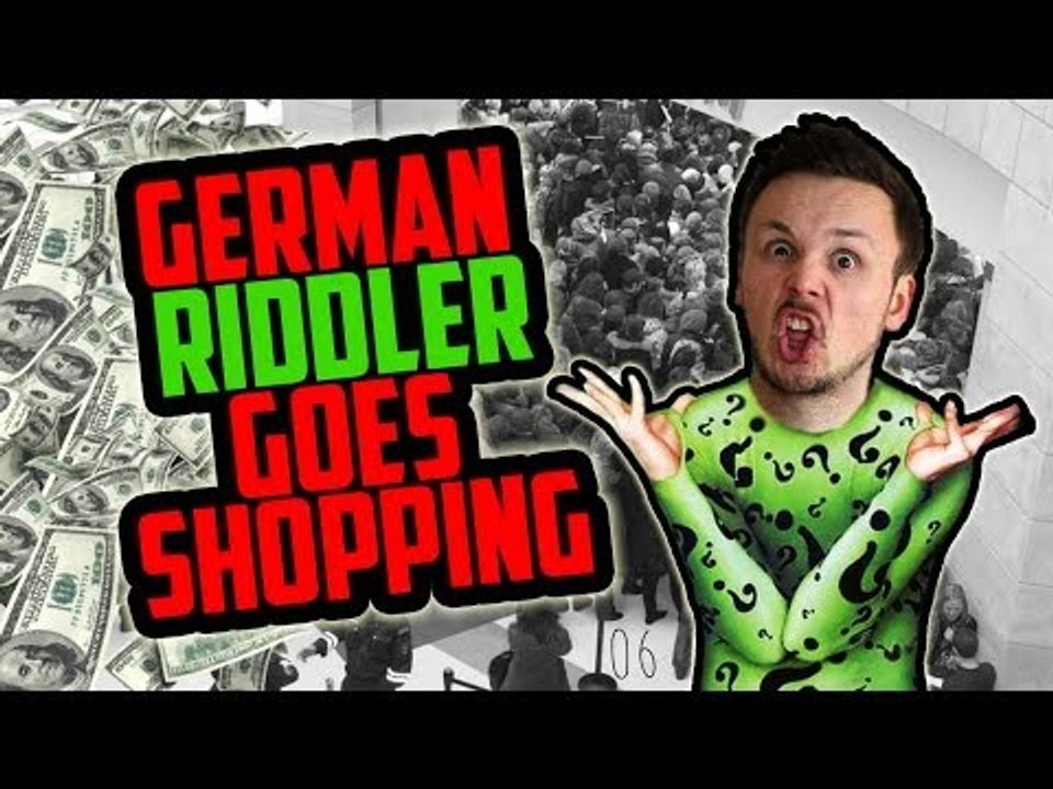 German Riddler Goes Shopping | Germanizing Retro Vlogs | 06