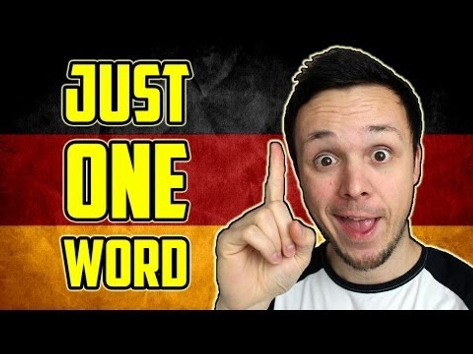 Just One Word Tag - Nur ein Wort Tag | Learn German - Get Germanized Edition