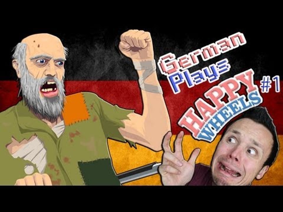 German Plays: Happy Wheels #1 | Learn German