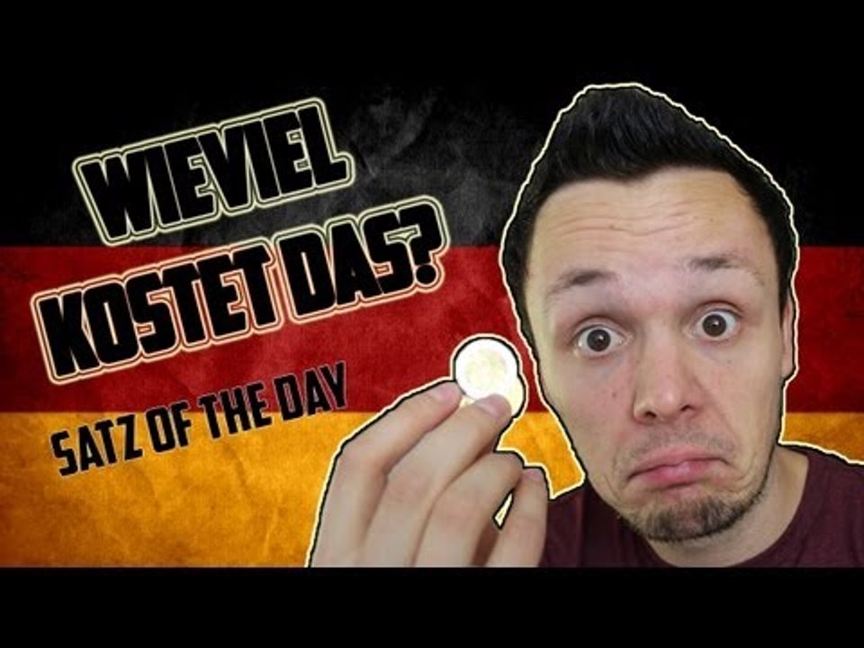 Wieviel kostet das? - German Sentence of the Day