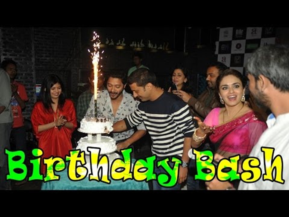 Shreyas Talpade & Jeetendra Joshi Birthday Celebration With The Lead Cast Of Film "Baji"