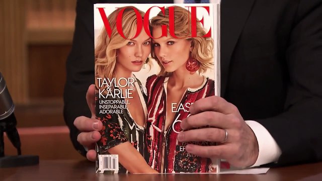 Taylor Swift and Jimmy Draw Each Other Without Looking | Jimmy Fallon