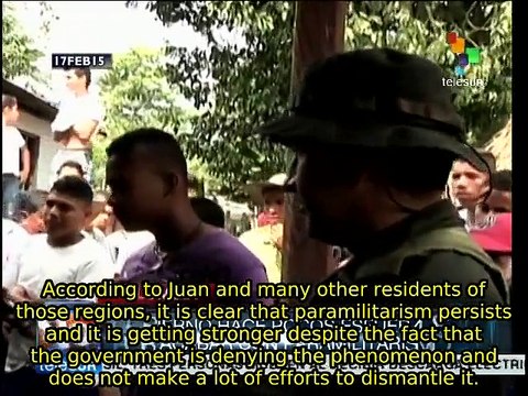 Paramilitary groups must be eradicated to achieve peace in Colombia