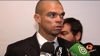 Pepe, contento tras volver de la lesión
