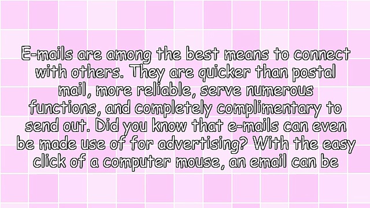Ways To Optimize Your Time Using Email Advertising