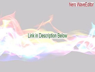 Nero WaveEditor Full - Nero WaveEditornero wave editor