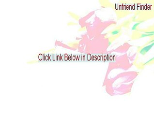 Unfriend Finder Cracked - Download Here 2015