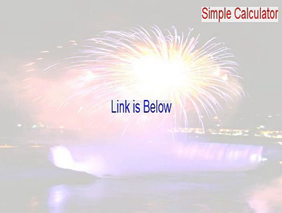 Simple Calculator Download Free [simple calculator app]
