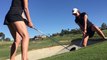 Cute Women’s Golf Team Trick Shot Video