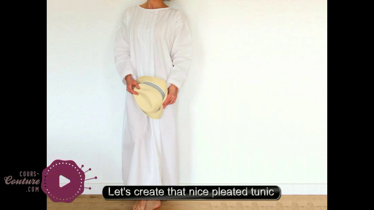 cours de couture - Apprendre à coudre une robe en lin - tuto de couture