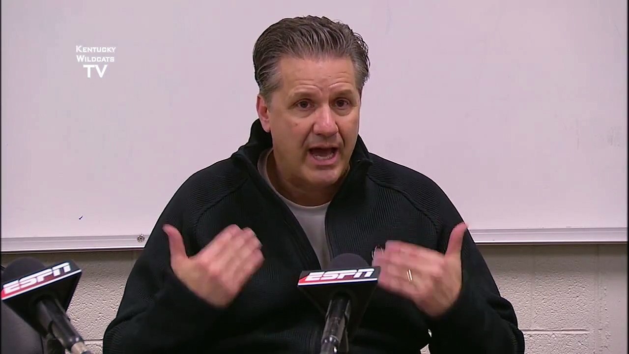 Kentucky Wildcats TV: Coach Calipari - Tennessee Postgame
