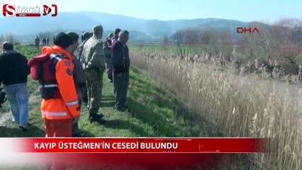Kayıp üsteğmen'in cesedi bulundu