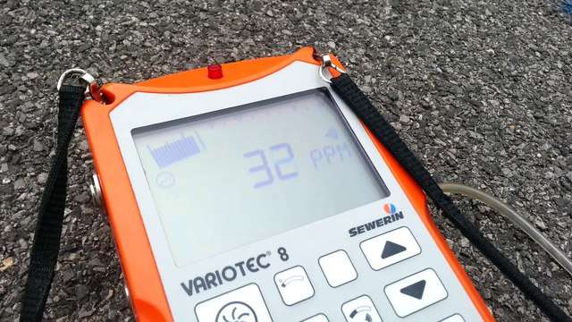 Recherche de fuite d'eau d'une canalisation d'alimentation en extérieur