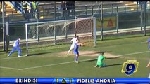 Città di Brindisi - Fidelis Andria  1-1 | Sintesi - Serie D Gir. H 21^ Giornata