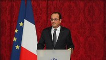 Hollande ironise devant Pellerin sur ceux qui ne connaissent pas les ouvrages de Modiano