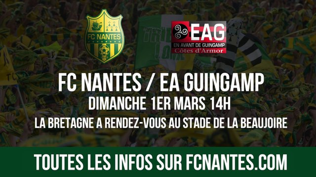 La Bretagne a rendez-vous à la Beaujoire, dimanche 1er mars (14h)