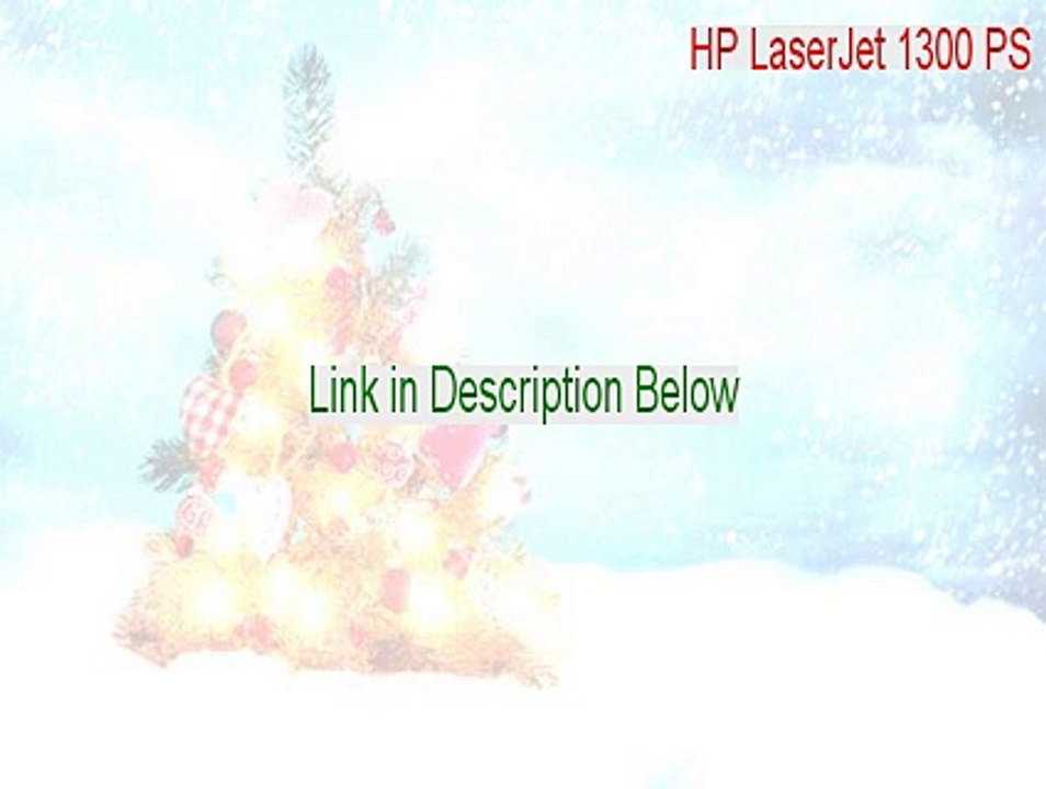 HP LaserJet 1300 PS Crack [Download Here]