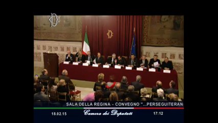 Roma - Convegno ''Perseguiteranno anche voi'' - Stefano Dambruoso (18.02.15)