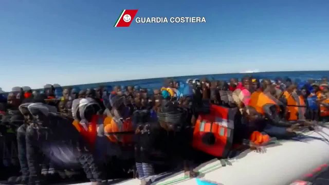 Canale di Sicilia - Immigrati, 265 persone salvate dalla Guardia Costiera (18.02.15)