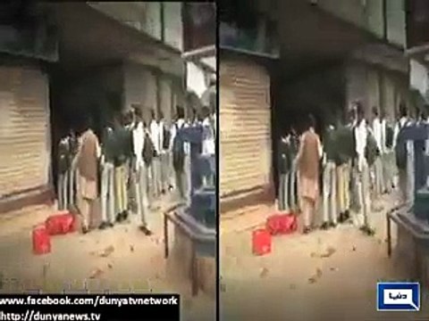 فیصل آباد اسلامیہ کالج کے باہر طلبا اور مسلح افراد میں تصادم،1 ہلاک