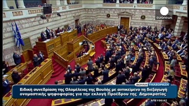 Parliament elects Prokopis Pavlopoulos as next president of Greece