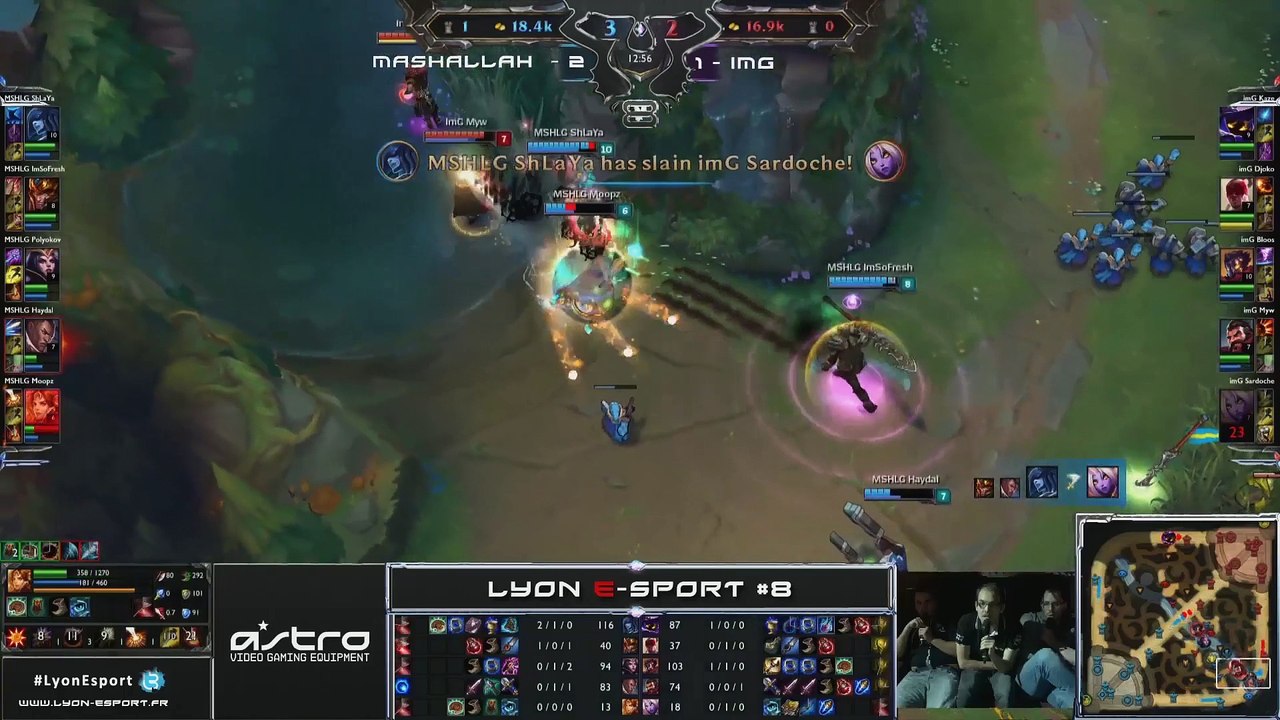 Lyon e-Sport #8 - Finale IMG vs MASHALLAH - GAME 3