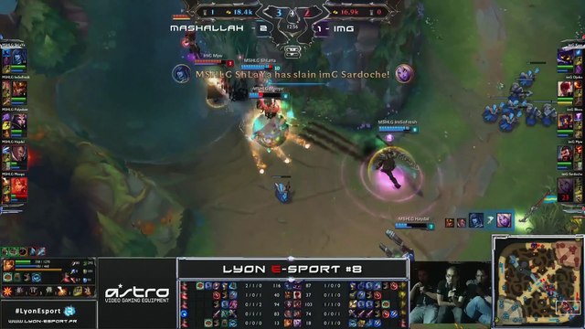Lyon e-Sport #8 - Finale IMG vs MASHALLAH - GAME 3