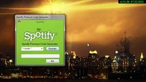 Free Spotify Premium Code Generator Mediafire link