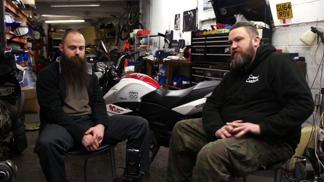 Nurburgring on a 125 through 6 Countries Sinnis SP125cc Motorcycle the after ride interview.