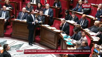 Loi Macron : Le gouvernement veut donner des gages à l'Europe