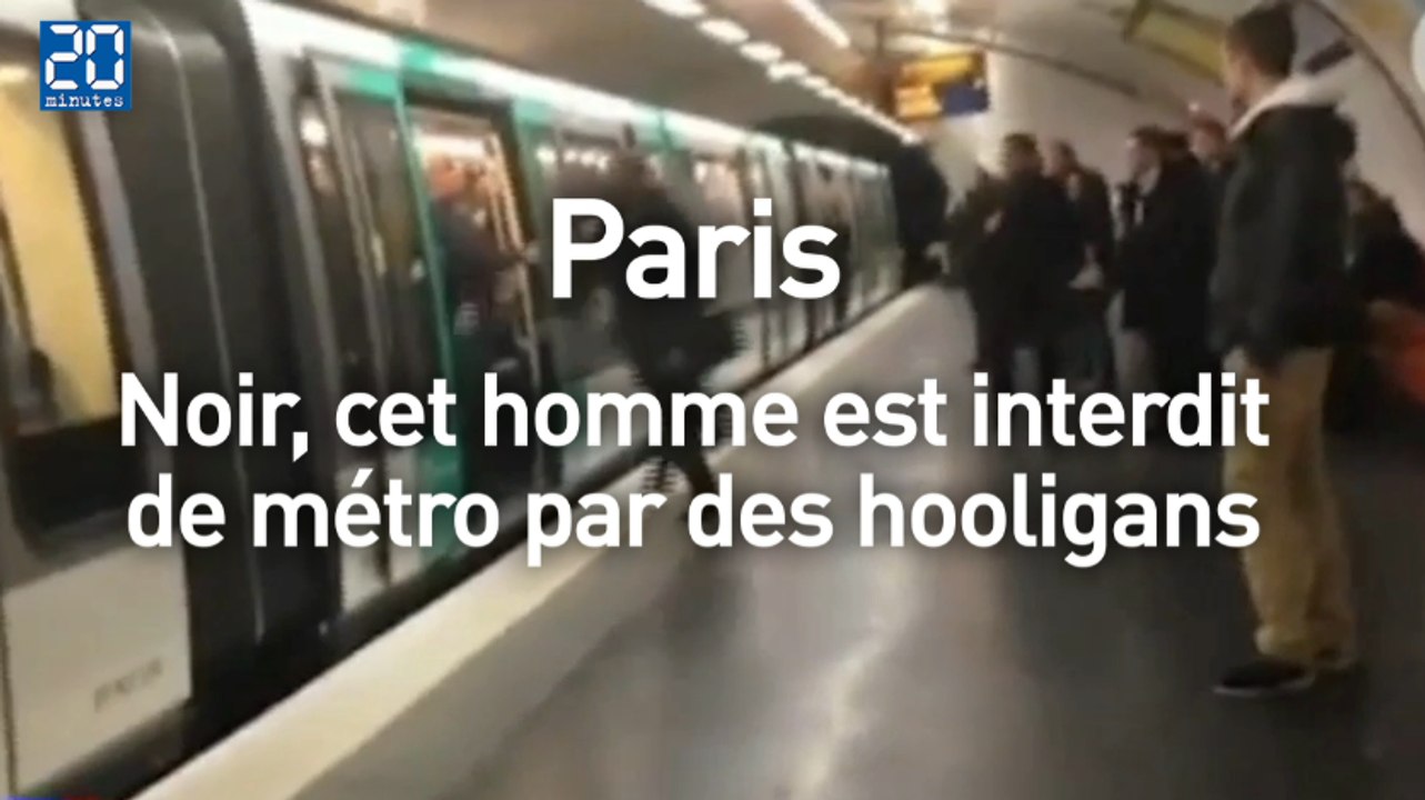 Un homme noir agressé par des supporters de Chelsea dans le métro